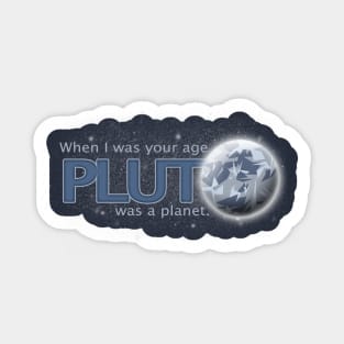 Pluto the Planet Sticker